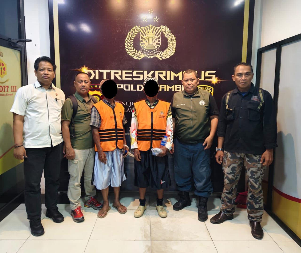 2 WARGA TANJABBAR JADI TERSANGKA DUGAAN BAKAR HUTAN, TERANCAM 15 TAHUN PENJARA